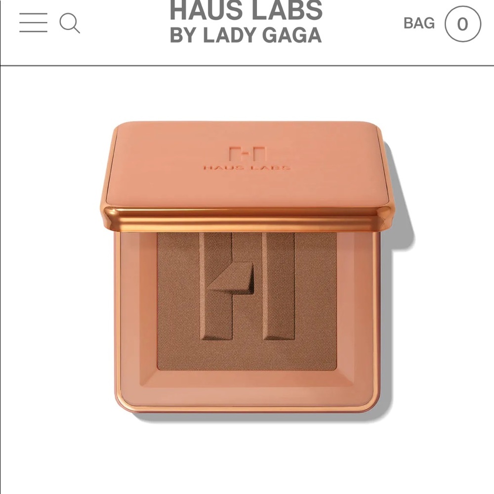 HAUS LABS BY LADY GAGA Powder Sculpt Velvet Bronzer in Medium Level 8